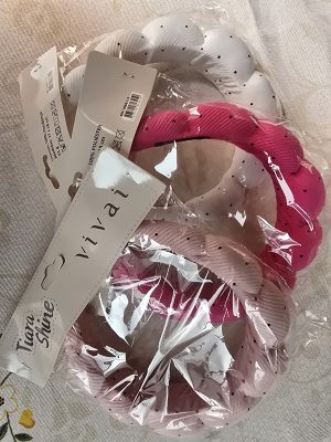 Tiara para maquiagem Vivai