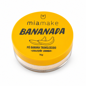 Pó translúcido banana miamake