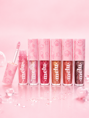 Gloss Labial com glitter Melu
